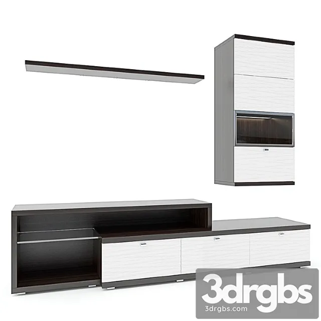 Tv dresser cabinet and shelf dyatkovo tokio 2 3dsmax Download
