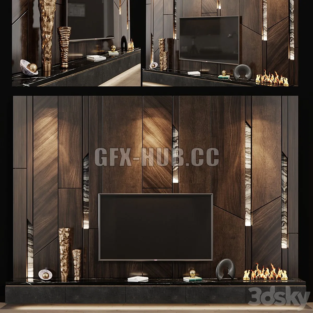 Tv Set 106 3dsMax Model