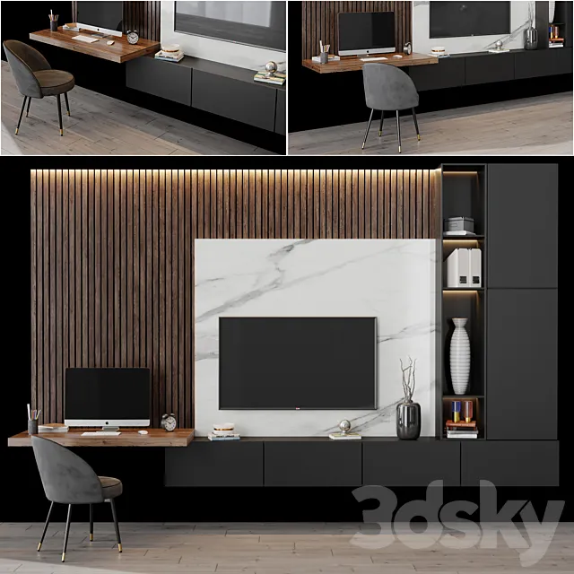 tv set 129 3DS Max Model