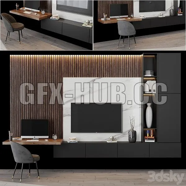 Tv Set 129 3dsMax Model