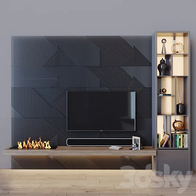 tv set 15 3ds Max