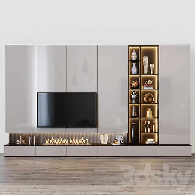 tv set 166 3DS Max Model