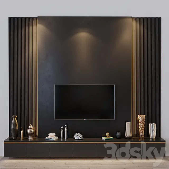 tv set 173 3ds Max