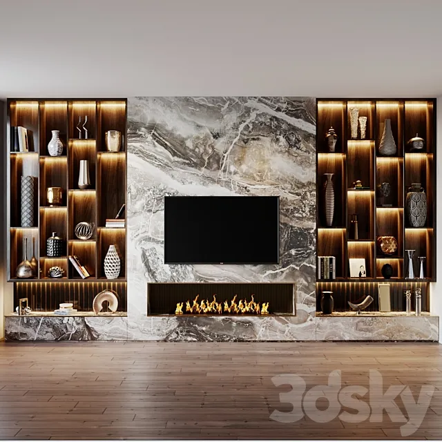 tv set 178 3DSMax File