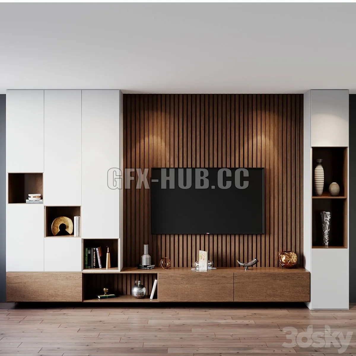 TV Set 180 3dsMax Model