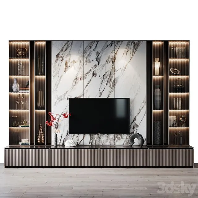 Tv set 215 3dsMax Model