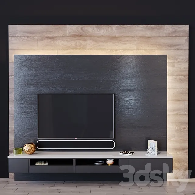 tv set 25 3ds Max