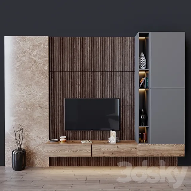 tv set 49 3ds Max