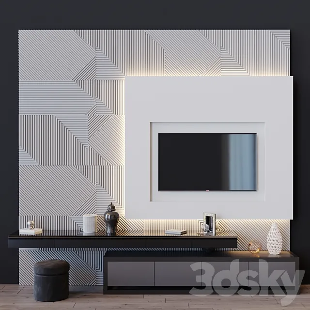 tv set 55 3DS Max Model