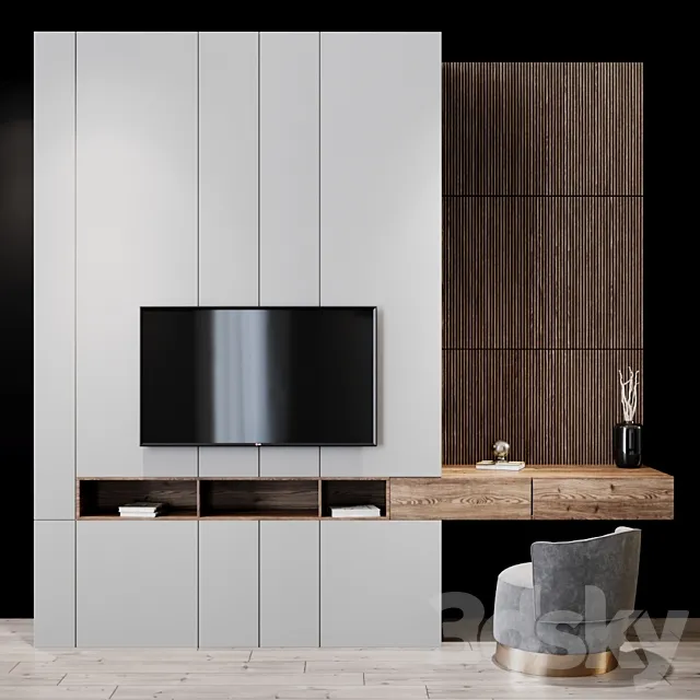 tv set 64 3ds Max