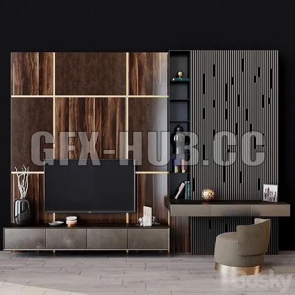 Tv Set 81 3dsMax Model