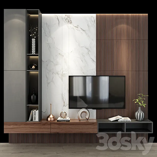 TV shelf 0239 3DS Max Model