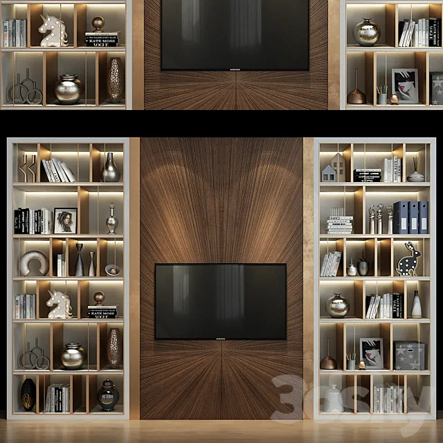 TV shelf 0330 3ds Max