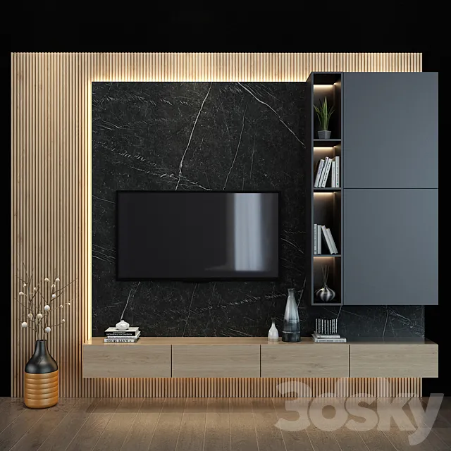 TV shelf 27 3DS Max Model