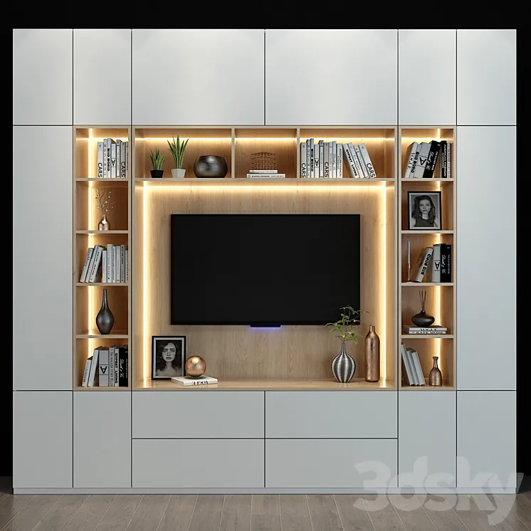 TV shelf 65 3DS Max