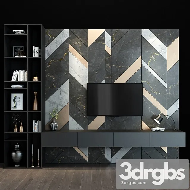 Tv shelf 74 3dsmax Download