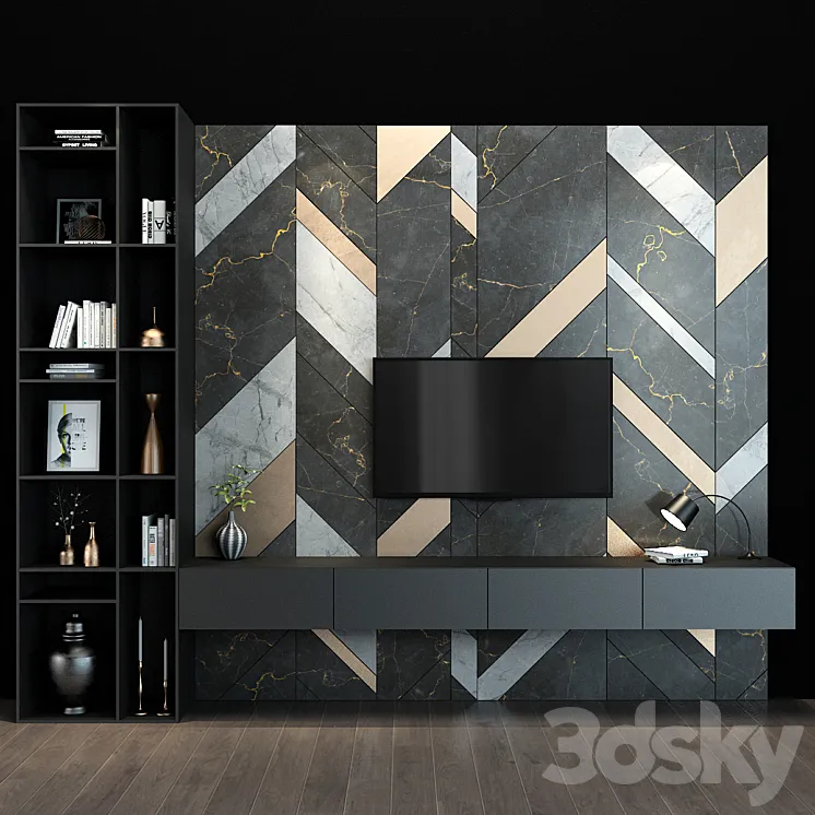 TV shelf 74 3DS Max