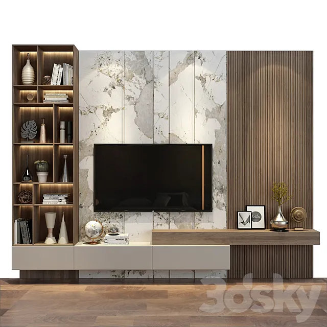 TV stand 25 3ds Max