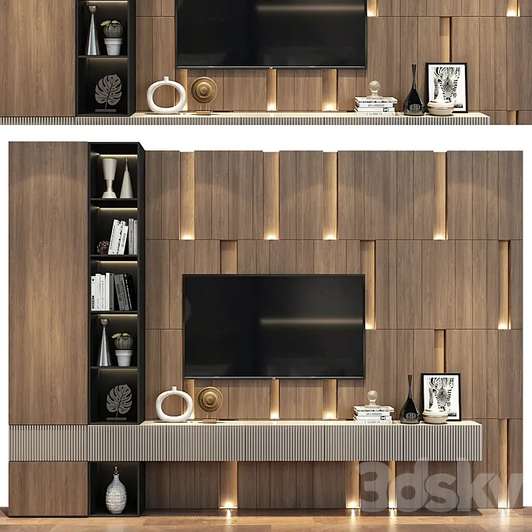 TV stand 27 3DS Max Model