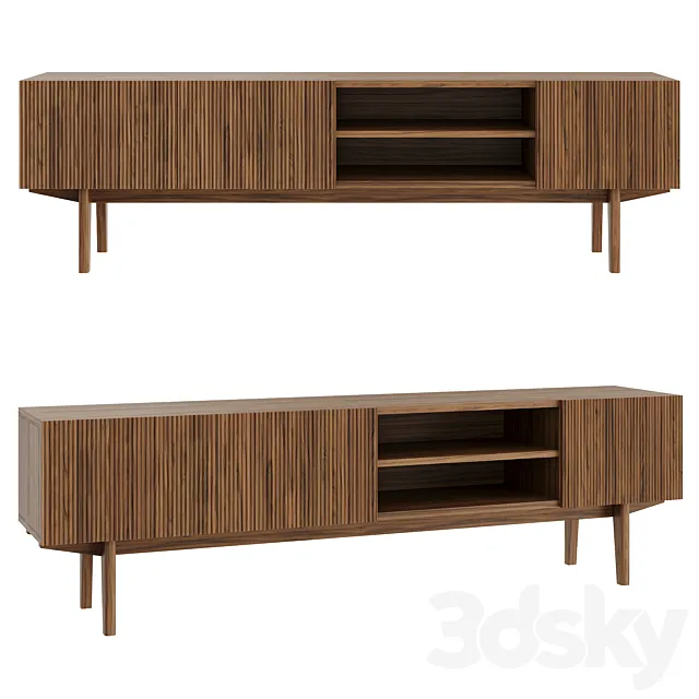 TV Stand Scandi Puzzlemebel 3ds Max