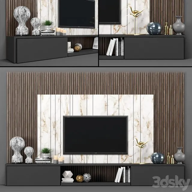 Tv Stand_16 3dsMax Model