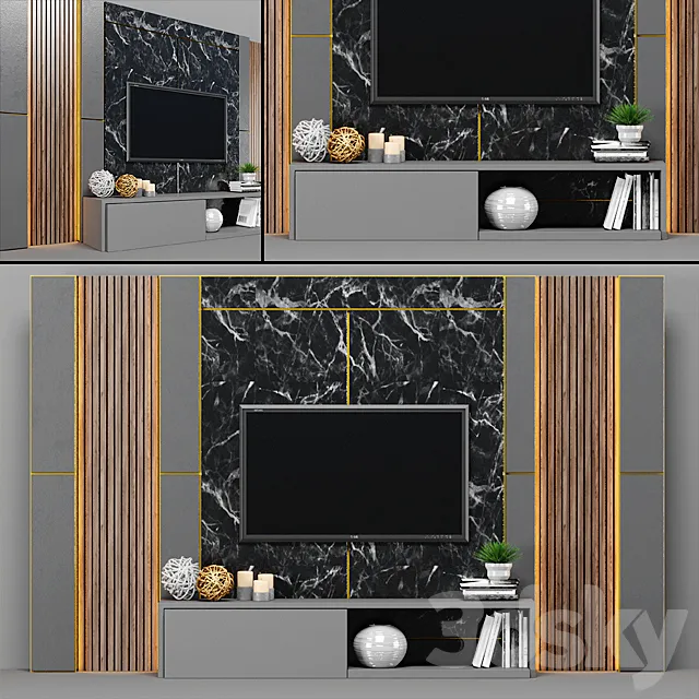 Tv Stand_18 3DS Max Model