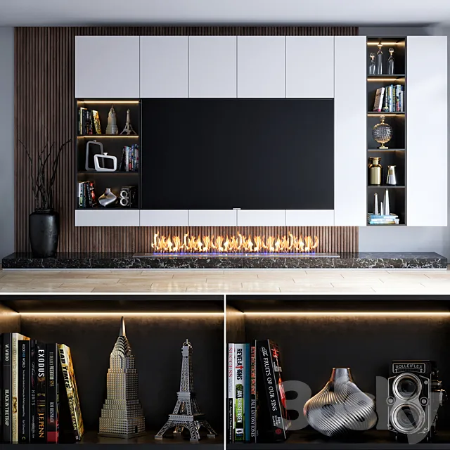 tv unit 16 3DS Max Model