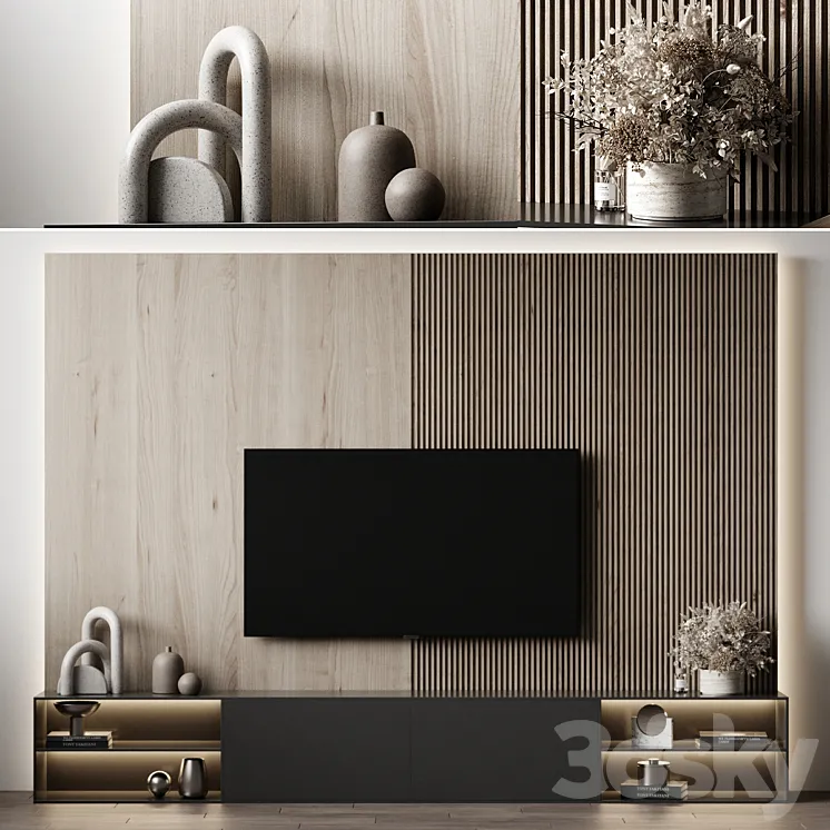 TV Wall 3 3DS Max