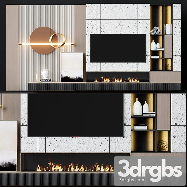 Tv wall modern 68