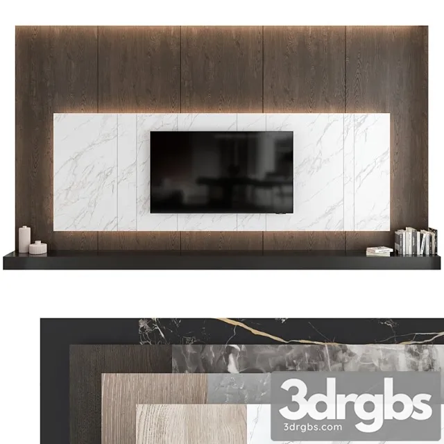 Tv wall set 02