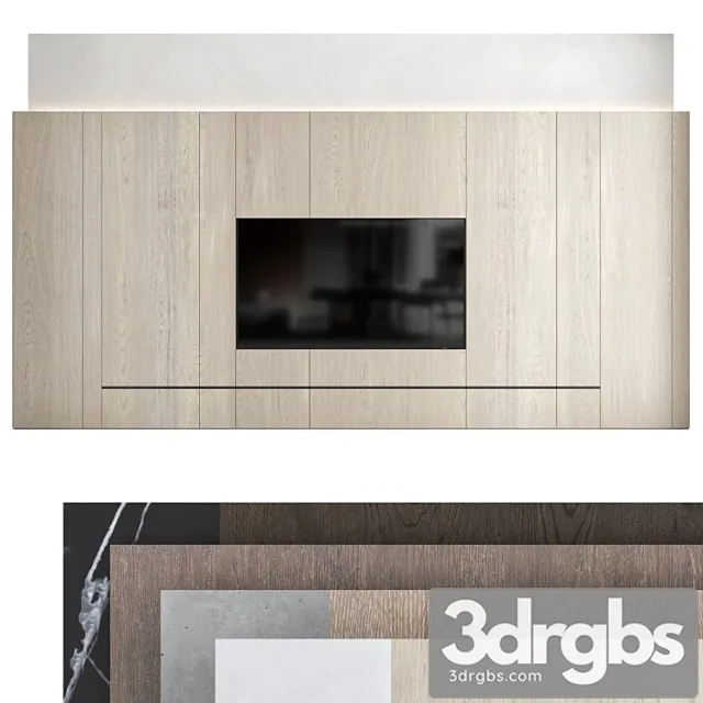 Tv wall set 05