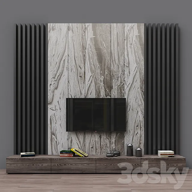 TV Zona 10 3DS Max Model