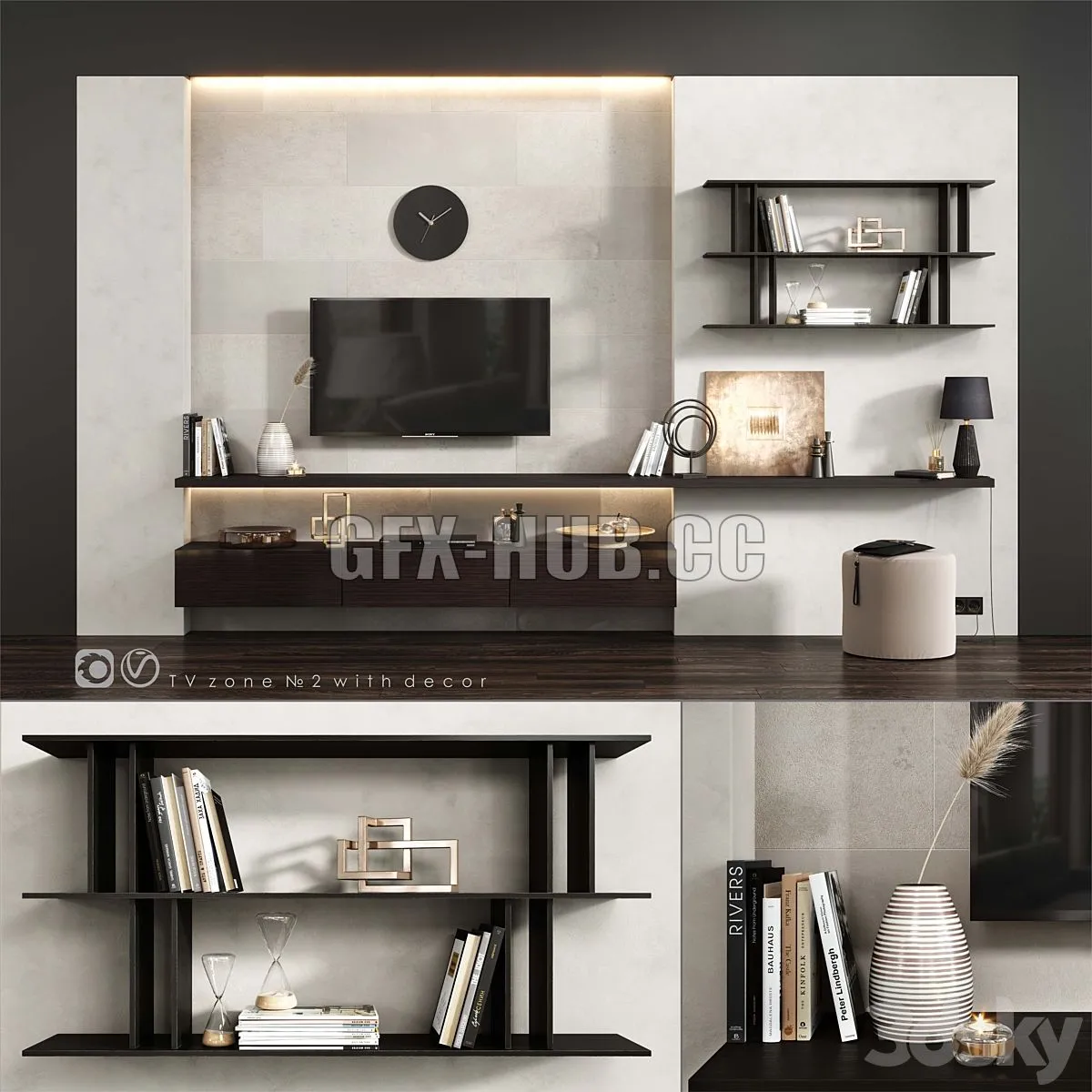 TV zone 2 3dsMax Model