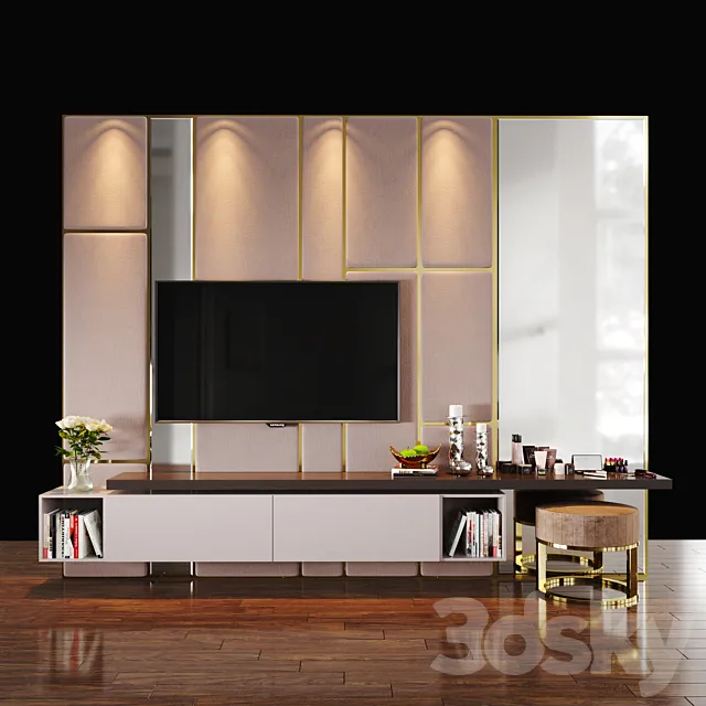 TV zone 4 3DS Max Model