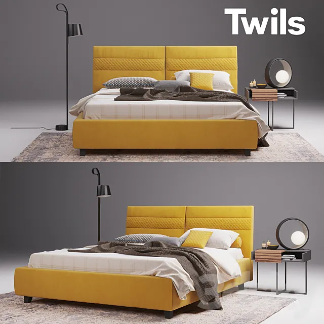 Twils Elliot bed 3DSMax File