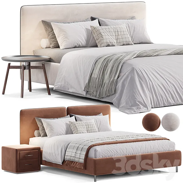 Twils Frick Round Bed 3DS Max Model