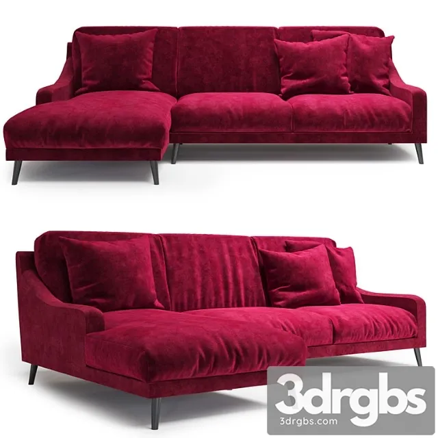Twils lounge sofa 2 3dsmax Download