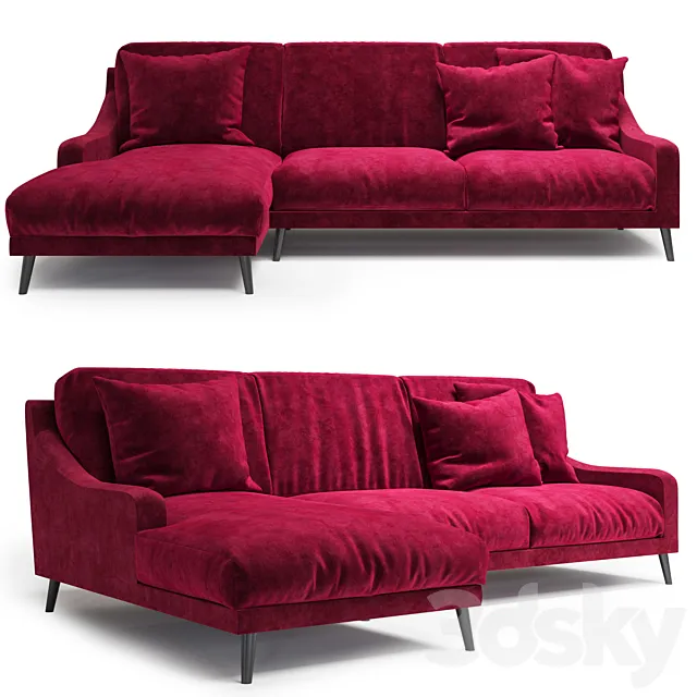 Twils Lounge Sofa 3ds Max