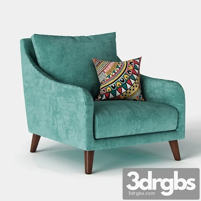 Twils revival armchair 3dsmax Download