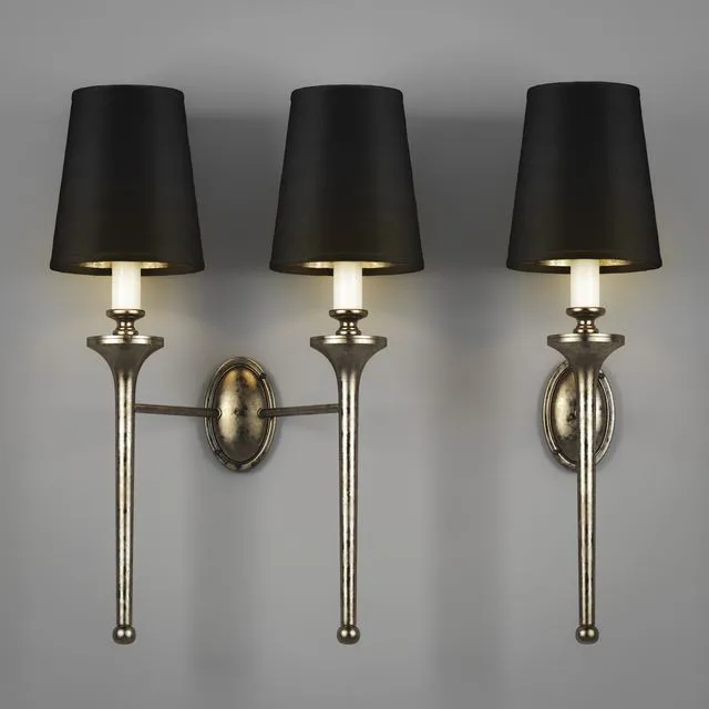 Twin Grosvenor Wall Light 3dsMax Model