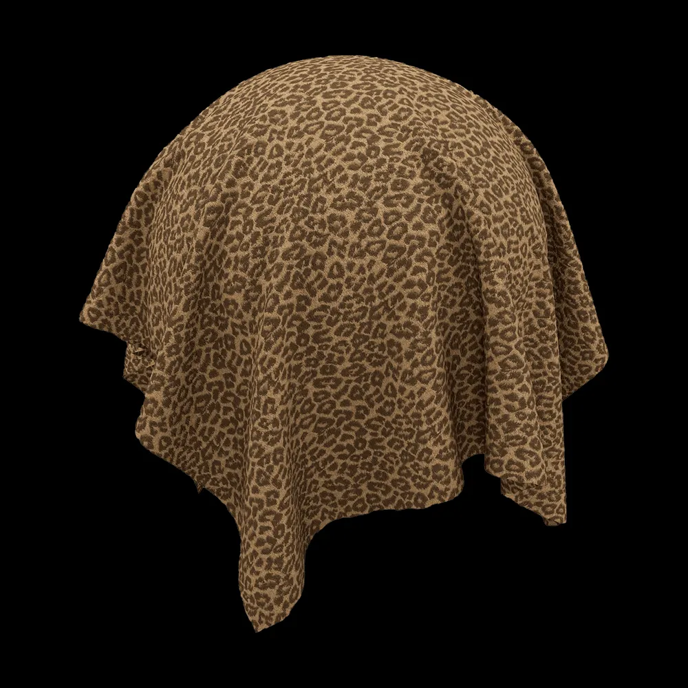 Twinbru – Animal Brown Jacquard 1731832 3ds Max