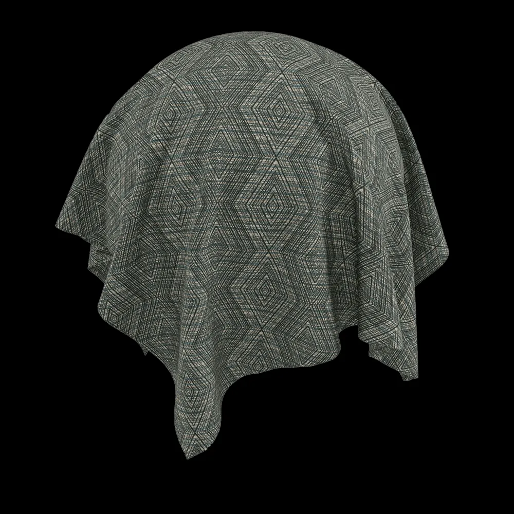 Twinbru – Geometric Blue Jacquard 1982405 3ds Max