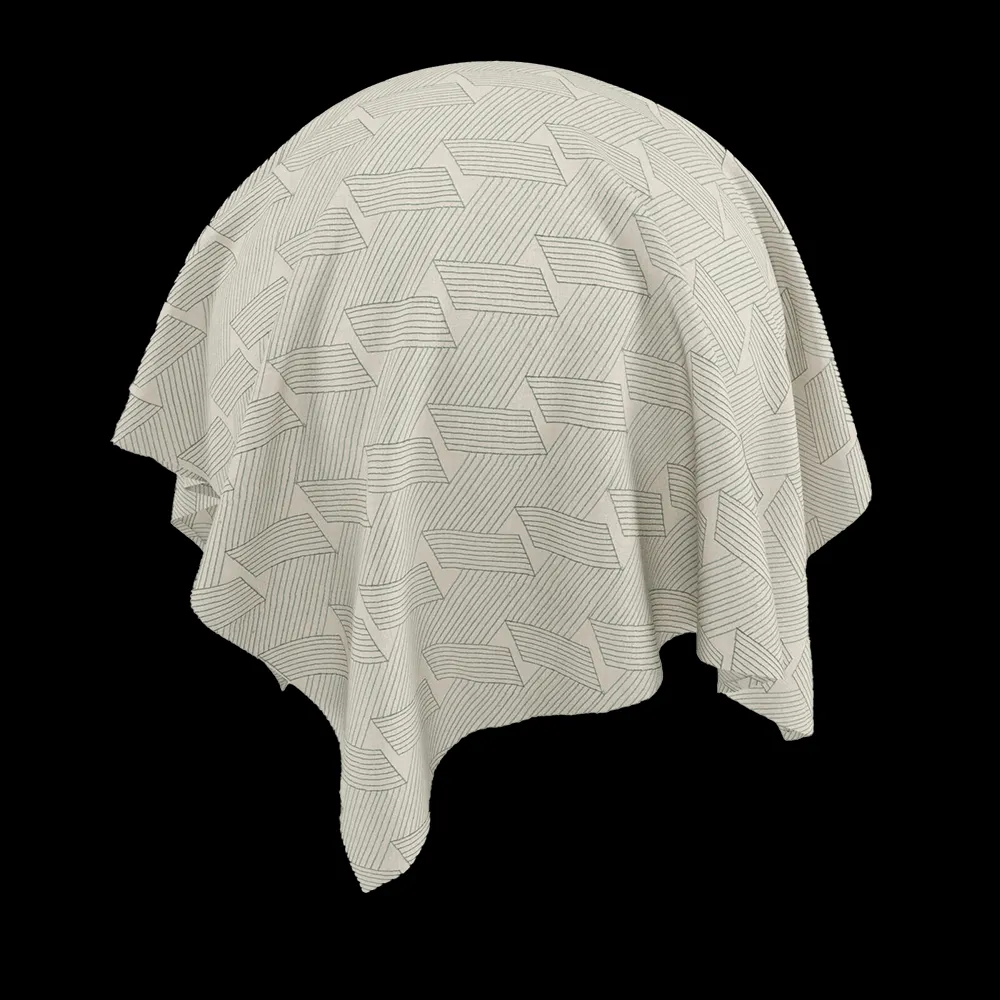 Twinbru – Geometric Duckegg Embroidery 3168566 3ds Max