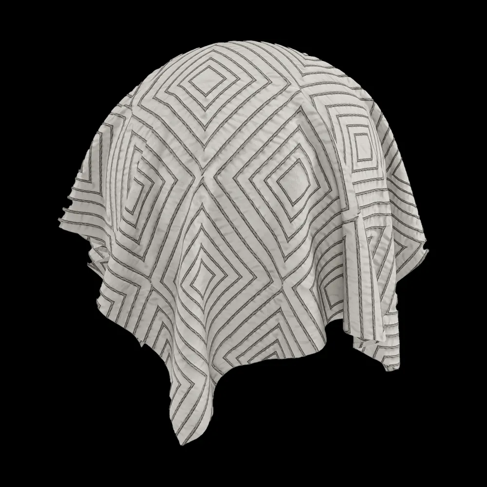 Twinbru – Geometric Grey Jacquard 1962308 3ds Max