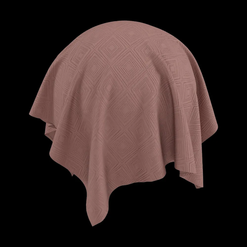 Twinbru – Geometric Pink Jacquard 2862299 3ds Max
