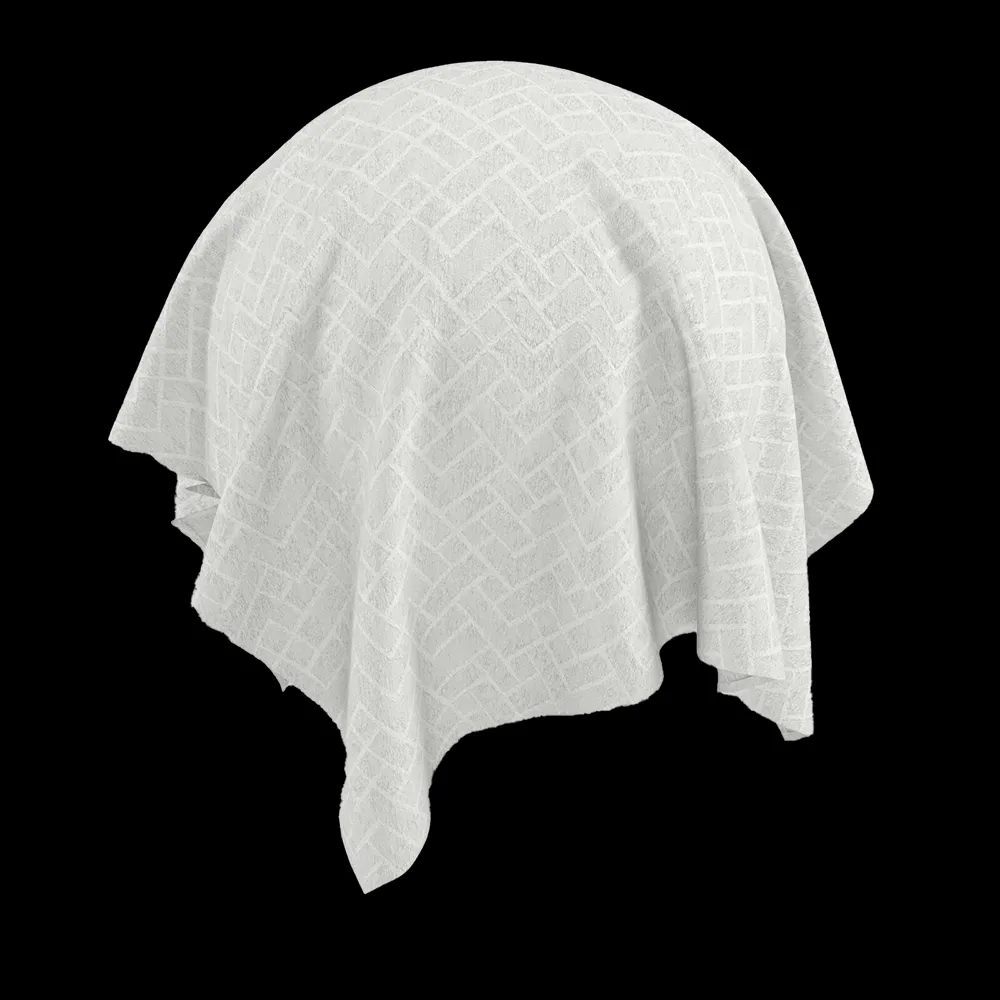 Twinbru – Geometric White Jacquard 1782241 3ds Max
