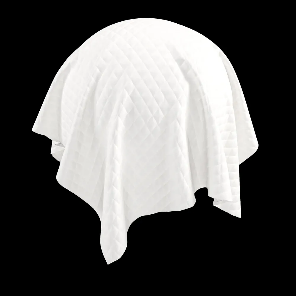Twinbru – Geometric White Velvet 3379197 3ds Max