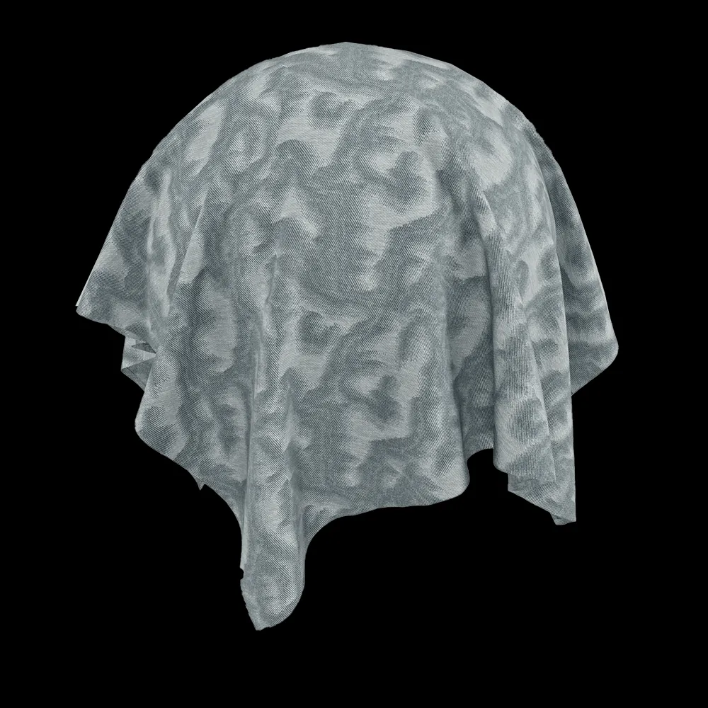 Twinbru – Ornamental Blue Jacquard 1682240 3ds Max