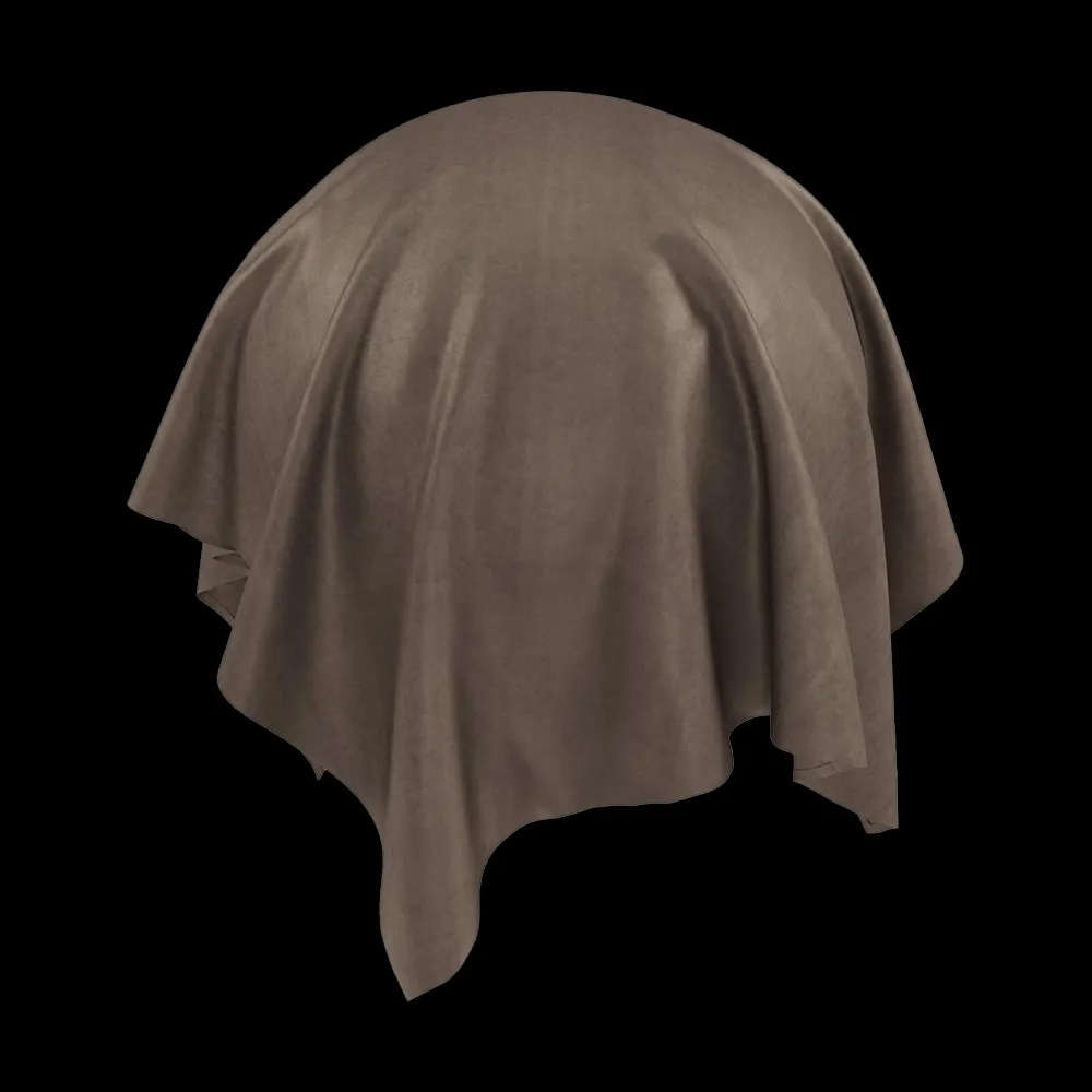 Twinbru – Plain Brown Suede 2848772 3ds Max