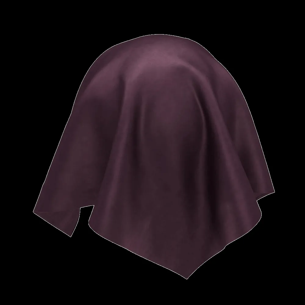 Twinbru – Plain Purple Suede 2172156 3ds Max